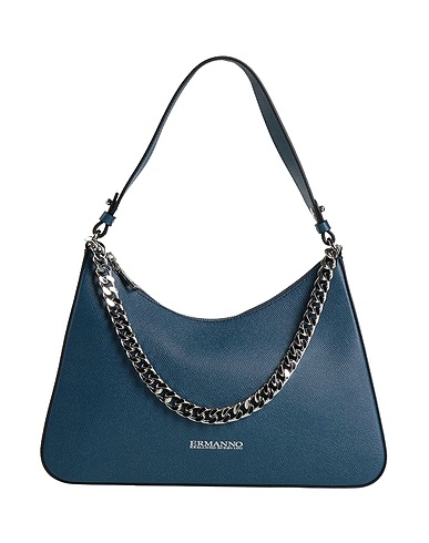 ERMANNO DI ERMANNO SCERVINO Handbag Blue 100% Cow leather