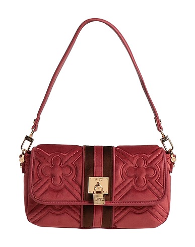 V°73 Handbag Brick red 80% Polyester, 20% Polyurethane