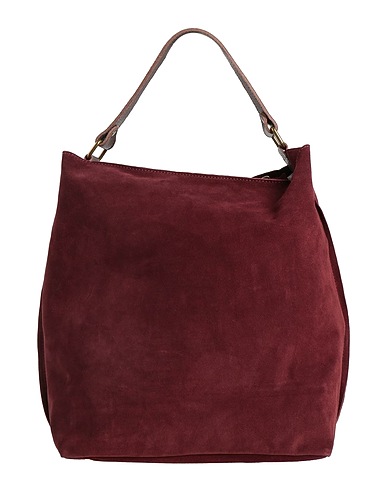LAURA DI MAGGIO Handbag Burgundy Leather