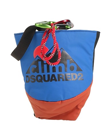 DSQUARED2 Borsa a tracolla Blu Fibre tessili