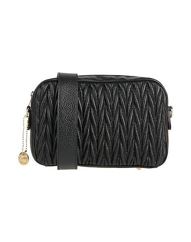 LAURA DI MAGGIO Cross-body bags Black Leather