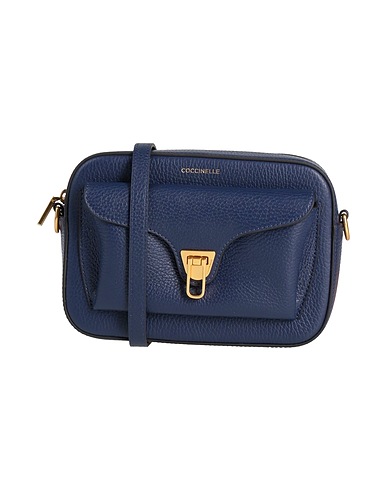 COCCINELLE Cross-body bags Navy Leather