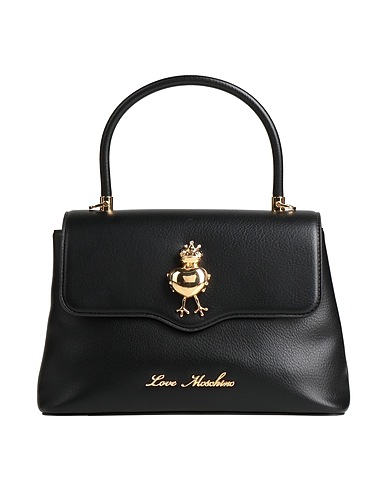 LOVE MOSCHINO Handbag Black 100% Polyurethane