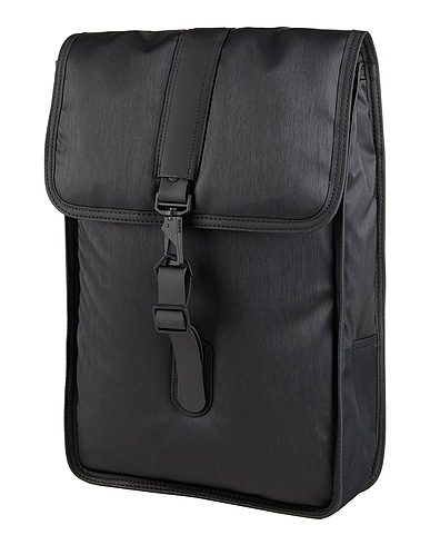RAINS Rucksacks Black 100% Polyester, Polyurethane coated