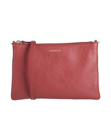COCCINELLE BAGS Brick red Leather