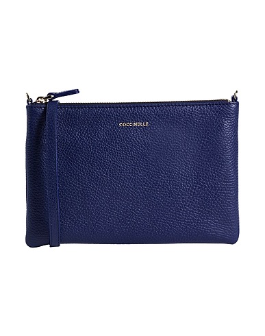 COCCINELLE Across-body bag Navy blue Leather