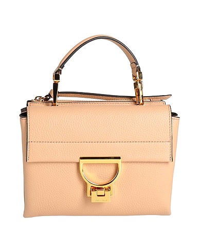 COCCINELLE Handbag Beige Leather
