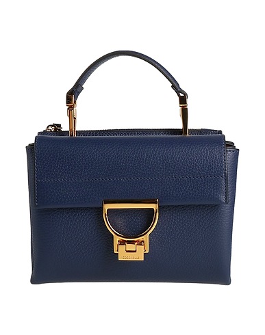 COCCINELLE Handbag Purple Leather