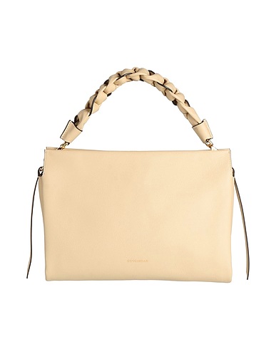 COCCINELLE Handbag Beige Leather