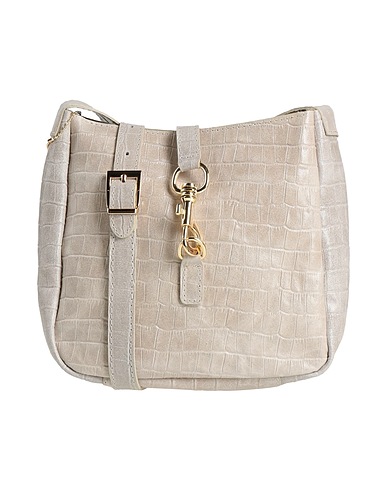 LAURA DI MAGGIO Borsa a spalla Grigio chiaro Pelle