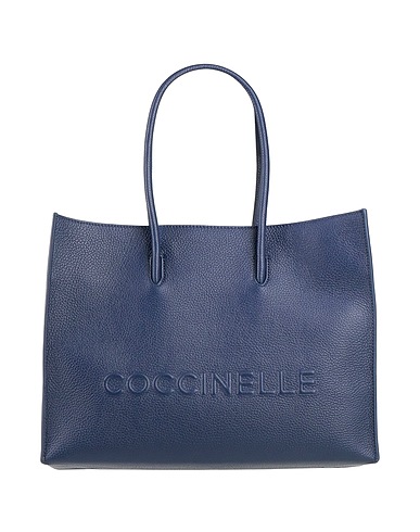 COCCINELLE Borsa a mano Blu Pelle