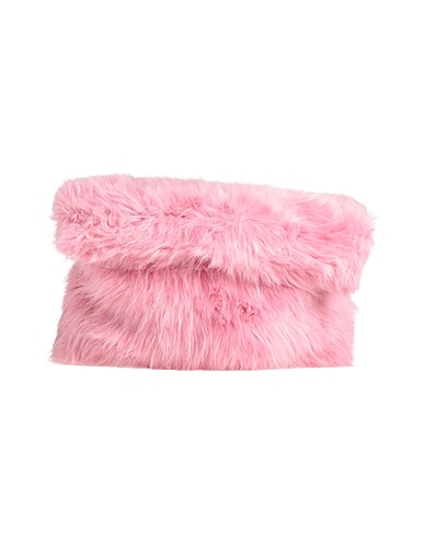 MSGM Handbag Pink 88% Modacrylic, 12% Polyester