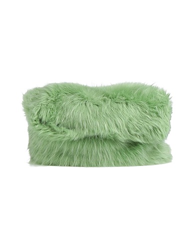 MSGM Handbag Light green 88% Modacrylic, 12% Polyester