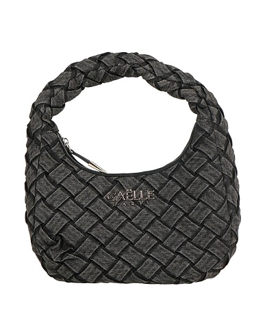 GAëLLE Paris Handbag Black 100% Cotton