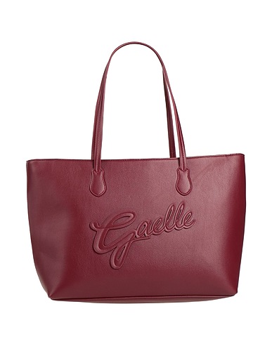 GAëLLE Paris Handbag Burgundy 100% Polyurethane