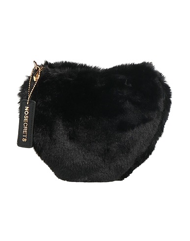 NO SECRETS Shoulder bag Black 100% Polyester