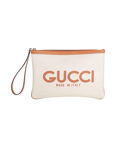 GUCCI Handbag Beige Textile fibres