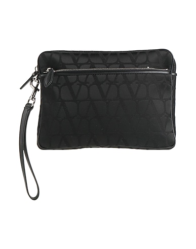 VALENTINO GARAVANI Handbag Black Textile fibres