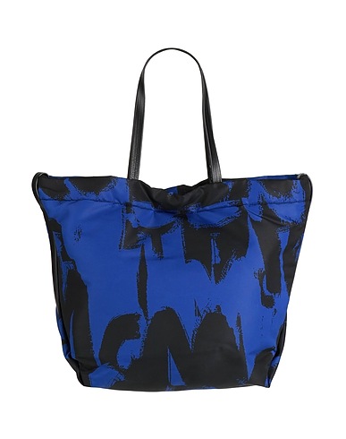 MCQUEEN Shoulder bag Bright blue Textile fibres