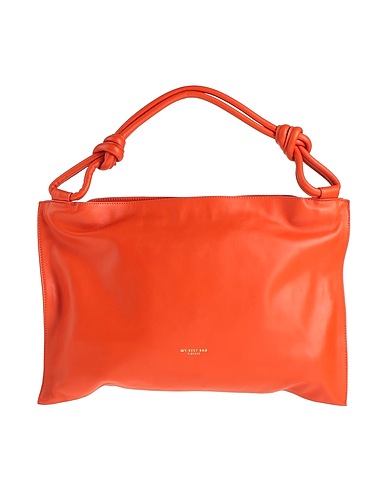 MY-BEST BAG Handbag Orange Leather