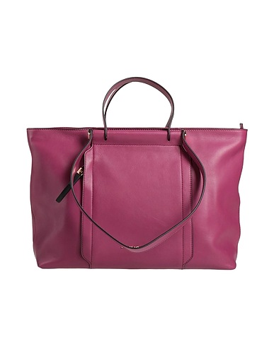 PIQUADRO Handbag Plum 100% Cow leather