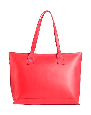 PIQUADRO Handbag Red Cow leather