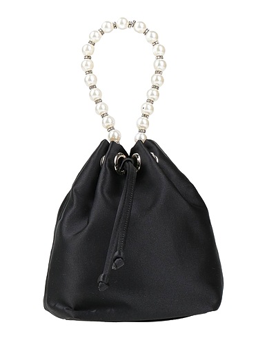 BURANA LAB Handbag Black 100% Silk