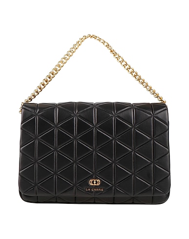 LA CARRIE Handbag Black Leather