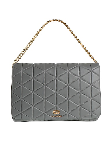 LA CARRIE Handbag Grey Leather