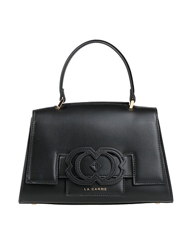 LA CARRIE Handbag Black Leather
