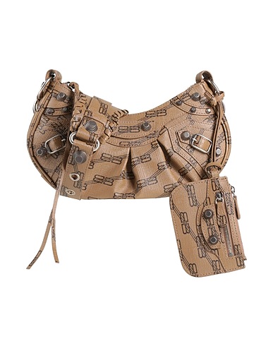 BALENCIAGA Across-body bag Light brown Leather