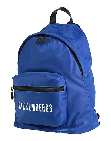 BIKKEMBERGS Backpacks Blue 100% Polyester