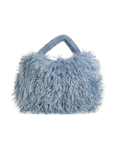 NO SECRETS Handbag Light blue 100% Polyurethane, Polyester