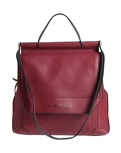PIQUADRO Handbag Burgundy 100% Leather