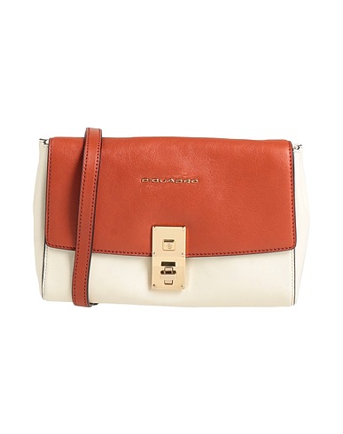 PIQUADRO Across-body bag Cream Leather