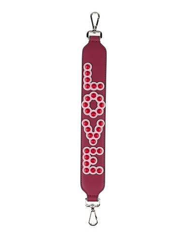 FENDI Bag accessories & charms Plum Leather