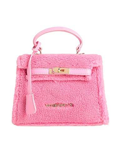 NO SECRETS Handbag Pink Textile fibers