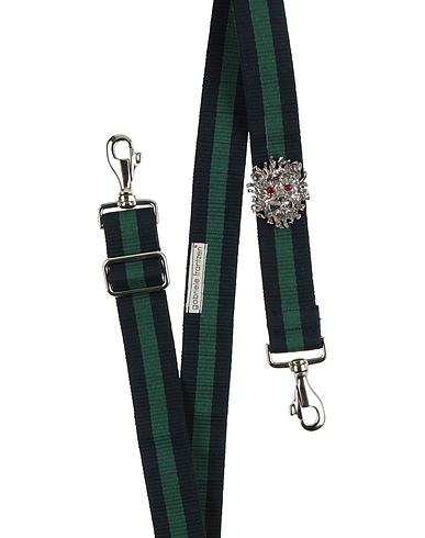 GABRIELE FRANTZEN Bag accessories & charms Green Textile fibres, Metal