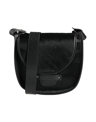 HIGH Across-body bag Black 100% Leather