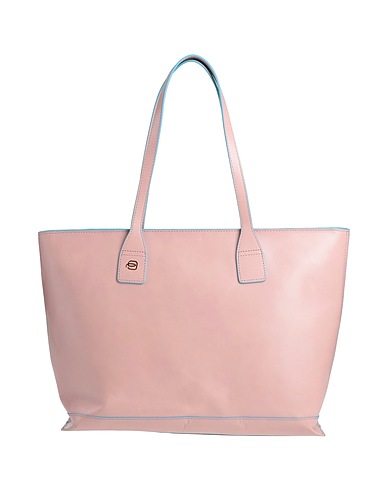 PIQUADRO Handbag Pink Cow leather, EVA (Ethylene - Vinyl - Acetate), Nylon, Polyester, Metal