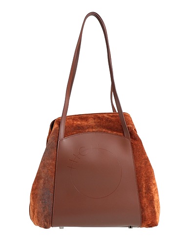 HIGH Sac porté épaule 92% Coton, 6% Rayonne, 2% Élasthanne, Cuir