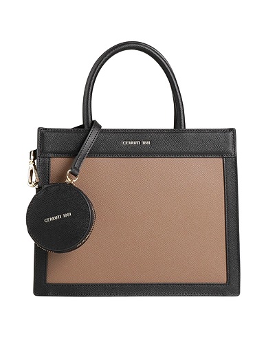 CERRUTI 1881 ハンドバッグ カーキ 革（なめし加工）