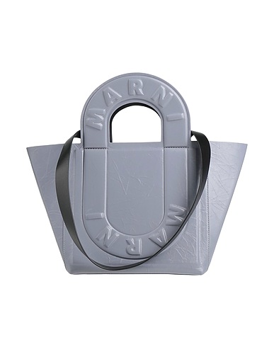 MARNI Handbag Grey 100% Cow leather
