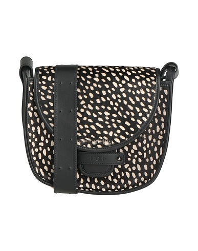 HIGH Across-body bag Black 100% Leather