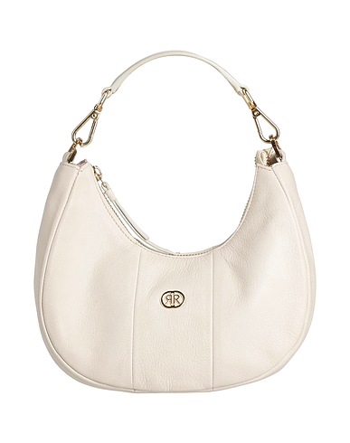 CERRUTI 1881 Handbag Ivory 100% Leather