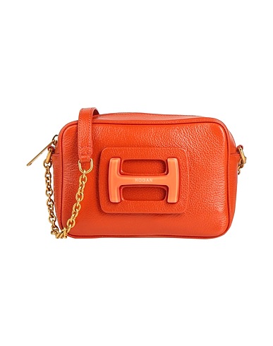 HOGAN Across-body bag Orange Leather