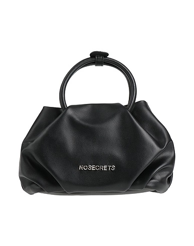 NO SECRETS Handbag Black 100% Polyurethane