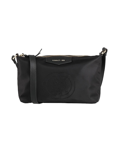 CERRUTI 1881 Cross-body bags Black 80% Nylon, 20% Leather