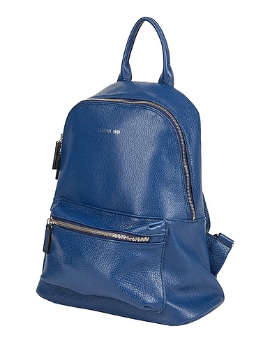 CERRUTI 1881 Backpacks Navy 100% Calfskin