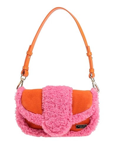 MY-BEST BAG Handbag Rust 70% Calfskin, 30% Polyester